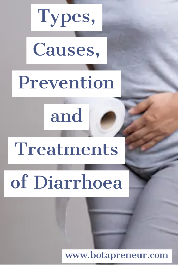 Types, Causes, Prevention and Treatments of Diarrhoea