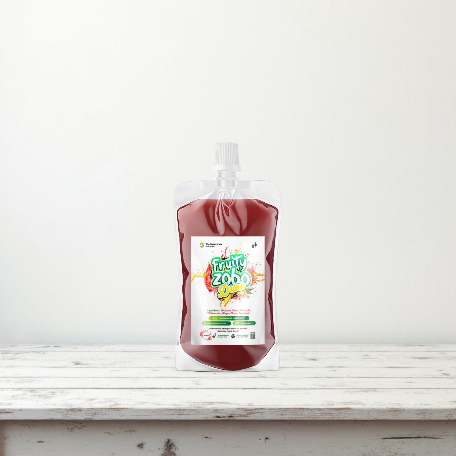 Fruity Zobo (100ml pouch)